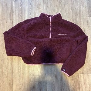 Champion Sherpa crop jacket
